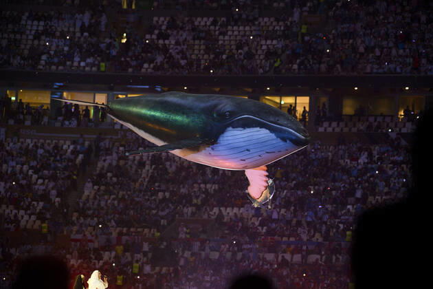 Ceremonie de Cloture FOOTBALL : Argentine vs france - Finale - Coupe du Monde Qatar 2022 - 18 12 2022 JBAutissier Panoramic 
