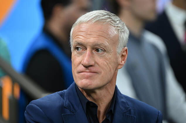 Fussball, Herren, Saison 2022 23, WM in Katar, Finale, Argentinien - Frankreich im Lusail Iconic Stadium in Lusail, Trainer Didier Deschamps (Frankreich), 18.12. 2022, Copyright: xMatthiasxKochx
