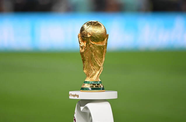Sport Bilder des Tages Fussball, Herren, Saison 2022 23, WM in Katar, Finale, Argentinien - Frankreich im Lusail Iconic Stadium in Lusail, der Pokal, 18.12. 2022, Copyright: xMatthiasxKochx