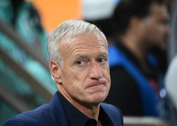 Fussball, Herren, Saison 2022 23, WM in Katar, Finale, Argentinien - Frankreich im Lusail Iconic Stadium in Lusail, Trainer Didier Deschamps (Frankreich), 18.12. 2022, Copyright: xMatthiasxKochx