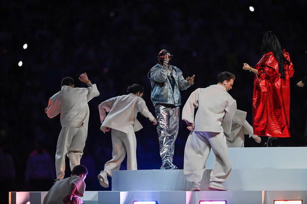 A overview during the opening ceremony prior to the Final QAT, Argentinien vs. Frankreich, Fussball, FIFA, Weltmeisterschaft 2022, Finale, 18.12.2022  Copyright: xEibner-PressefotoxInternational PabloxMoranox EP_BSR 221218_EP_ARG_BSR_1450