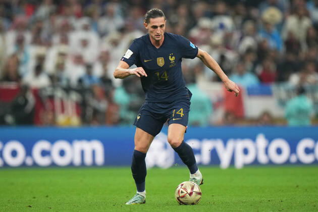 QAT: Argentina v France. FIFA World Cup, WM, Weltmeisterschaft, Fussball Qatar 2022. Final Adrien Rabiot of France during the FIFA World Cup Qatar 2022 match, Final, between Argentina and France played at Lusail Stadium on Dec 18, 2022 in Lusail, Qatar. Copyright: xBaguxBlancox xPRESSINx WC_221218_125