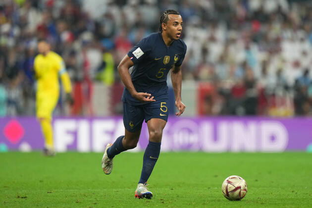 QAT: Argentina v France. FIFA World Cup, WM, Weltmeisterschaft, Fussball Qatar 2022. Final Jules Kounde of France during the FIFA World Cup Qatar 2022 match, Final, between Argentina and France played at Lusail Stadium on Dec 18, 2022 in Lusail, Qatar. Copyright: xBaguxBlancox xPRESSINx WC_221218_131