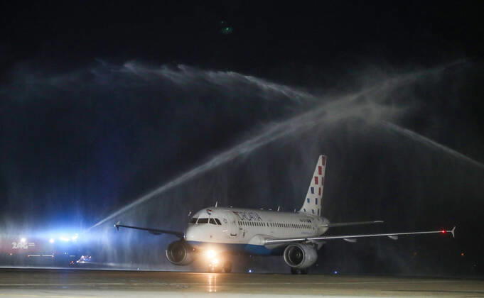 Croatia victory parade Croatia national team, Nationalteam arrive at Zagreb Aiport (following their victory over Morocco in the 2022 FIFA World Cup, WM, Weltmeisterschaft, Fussball bronze medal match the previous day) on December 18, 2022 in Zagreb, Croatia. SlavkoxMidzor PIXSELL