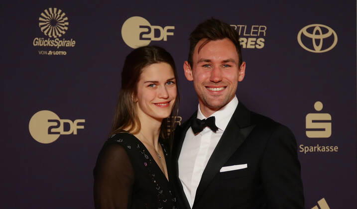 Baden-Baden , Sportler des Jahres 2022 , Niklas Kaul und Mareike Rösing