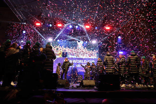 Zagreb, December 18, 2022. Magnificent welcome of the Croatian national football team in Zagreb after winning the bronze medal at the Quatar world cup 2022. 