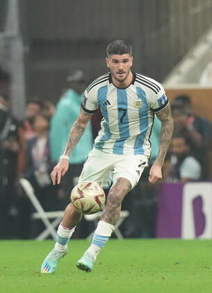 QAT, WM FIFA 2022, Finale, Argentinien vs Frankreich 18.12.2022, Lusail Iconic Stadium, Doha, QAT, WM FIFA 2022, Finale, Argentinien vs Frankreich, im Bild Argentina s midfielder Rodrigo De Paul .
