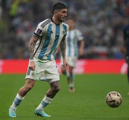 QAT, WM FIFA 2022, Finale, Argentinien vs Frankreich 18.12.2022, Lusail Iconic Stadium, Doha, QAT, WM FIFA 2022, Finale, Argentinien vs Frankreich, im Bild Argentina s midfielder Rodrigo De Paul .