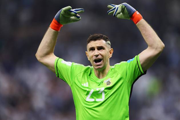 Emiliano Martinez (ARG), DECEMBER 18, 2022 - Football Soccer : FIFA World Cup, WM, Weltmeisterschaft, Fussball Qatar 2022 final match between Argentina 3(4-2)3 France at Lusail Stadium in Lusail, Qatar. Noxthirdxpartyxsales  (206638453)