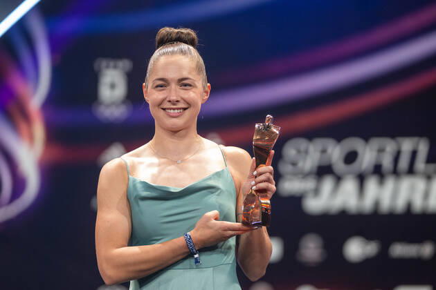 Gina Lueckenkemper, Sportler des Jahres, Verleihung der Ehrung im Jahre 2022, 18.12.2022, Eibner-Pressefoto Sascha Walther Sportler des Jahres, Verleihung der Ehrung im Jahre 2022, 18.12.2022 Baden-Baden Copyright: xEibner-Pressefotox EP_EER