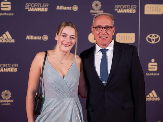 Hannah Neise, Olympiasiegerin Skeleton Peking 2022, Sportler des Jahres, Verleihung der Ehrung im Jahre 2022, 18.12.2022, Eibner-Pressefoto Sascha Walther Sportler des Jahres, Verleihung der Ehrung im Jahre 2022, 18.12.2022 Baden-Baden Copyright: xEibner-Pressefotox EP_EER