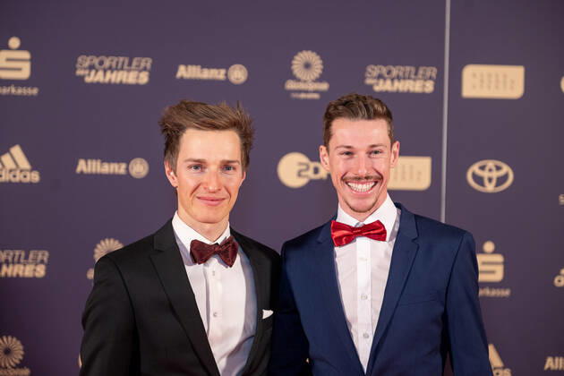 v.L. Manuel Faisst, Nordische Kombination, Sportler des Jahres, Verleihung der Ehrung im Jahre 2022, 18.12.2022, Eibner-Pressefoto Sascha Walther Sportler des Jahres, Verleihung der Ehrung im Jahre 2022, 18.12.2022 Baden-Baden Copyright: xEibner-Pressefotox EP_EER