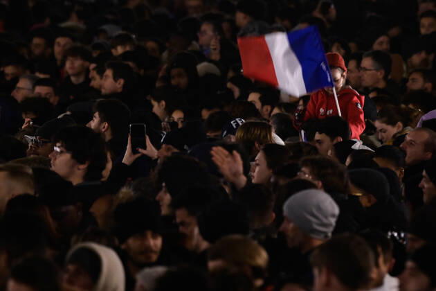 Rassemblement de l equipe de France a la Place de la Concorde - Ambiance FOOTBALL : Rassemblement de l equipe de France - Paris - 19 12 2022 FedericoPestellini Panoramic
