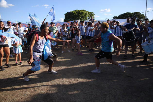December 20, 2022, ciudad Autonoma, Buenos aires, Argentina: Argentina world champion of the Qatar cup 2022 arrived in argentina at the ezeiza airport ciudad Autónoma Argentina - ZUMAc230 0196943612st Copyright: xVirginiaxChailex