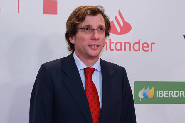 December 20, 2022, MADRID, MADRID, SPAIN: Jose Luis Martinez-Almeida, Mayor of Madrid poses for a photo during the 16th edition of the As Sports Awards at The Westin Palace on December 20, 2022 in Madrid, Spain. MADRID SPAIN - ZUMAa181 20221220_zaa_a181_013 Copyright: xIrinaxR.xHipolitox