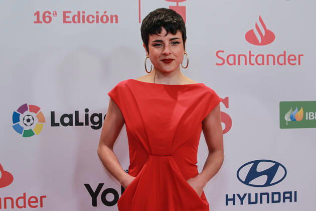 December 20, 2022, MADRID, MADRID, SPAIN: Sara Hurtado, ice skater poses for a photo during the 16th edition of the As Sports Awards at The Westin Palace on December 20, 2022 in Madrid, Spain. MADRID SPAIN - ZUMAa181 20221220_zaa_a181_049 Copyright: xIrinaxR.xHipolitox