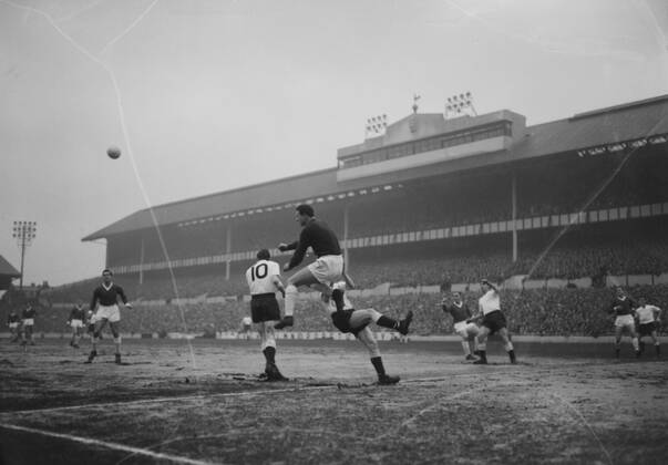 Manchester United, ManU V TOTTENHAM HOTSPUR FOOTBALL MATCH 23 JANUARY 1960 United Kingdom England Copyright: xTopFotox IPU387891