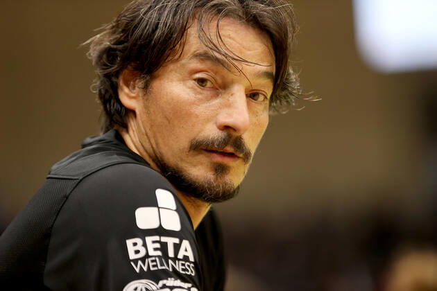 SOCCER - Lions Benefiz Turnier GRAZ,AUSTRIA,27.DEC.22 - SOCCER - Lions Benefiz Legenden Hallenfussball Turnier. Image shows Ivo Vastic (Sturm).  GEPAxpictures xHansxOberlaender