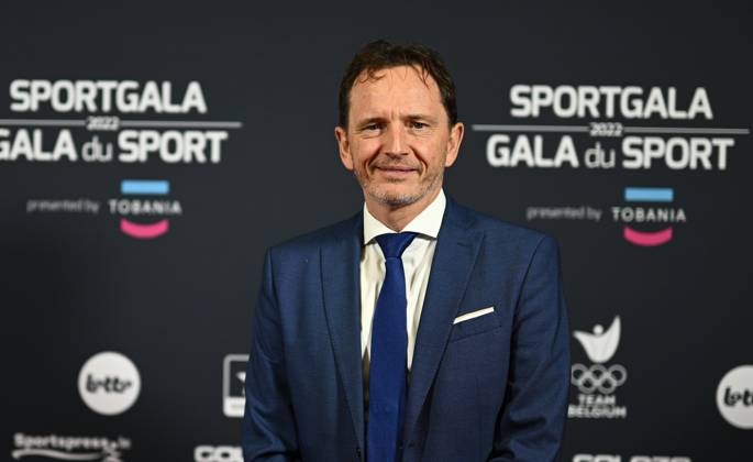 ANTWERPEN, BELGIUM - JANUARY 06 : Saive Jean-Michel pictured during the annual sports gala awards 2022 on January 6, 2023 in Antwerpen, Belgium, 6 01 2023 ( Sports gala awards 2022 PhotoNews Panoramic 
