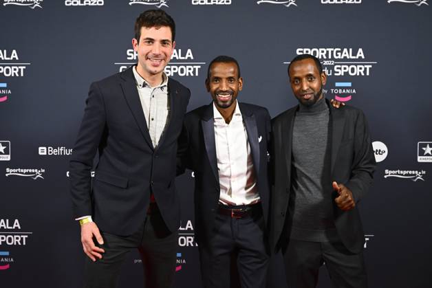 ANTWERPEN, BELGIUM - JANUARY 06 : ABDI Bashir pictured during the annual sports gala awards 2022 on January 6, 2023 in Antwerpen, Belgium, 6 01 2023 ( Sports gala awards 2022 PhotoNews Panoramic 