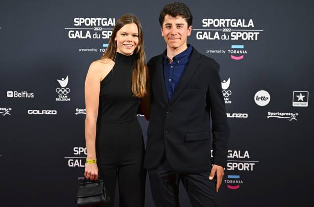 ANTWERPEN, BELGIUM - JANUARY 06 : UIJTDEBROEKS Cian pictured during the annual sports gala awards 2022 on January 6, 2023 in Antwerpen, Belgium, 6 01 2023 ( Sports gala awards 2022 PhotoNews Panoramic 