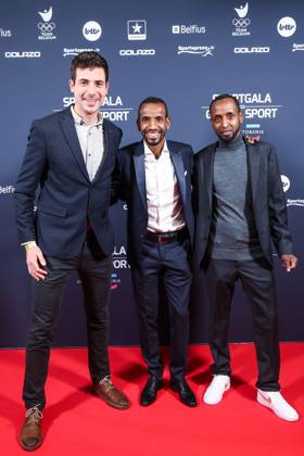 Belgian Bashir Abdi pictured before the Sportgala award show, to announce the women and men of the year 2022, Friday 06 January 2023 in Antwerp. KURTxDESPLENTER  x57917587x