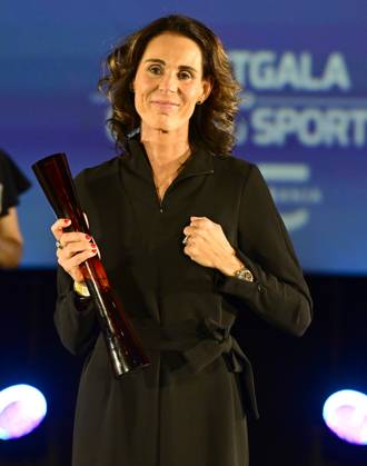 ANTWERPEN, BELGIUM - JANUARY 06 : GEORGEMichele pictured during the annual sports gala awards 2022 on January 6, 2023 in Antwerpen, Belgium, 6 01 2023 ( Sports gala awards 2022 PhotoNews Panoramic 