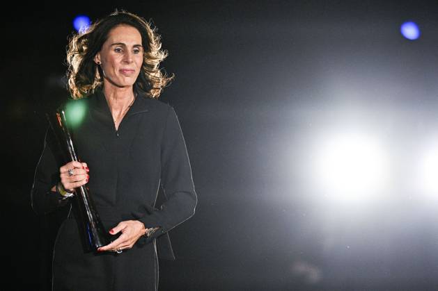 Belgian jockey Michele George pictured during the Sportgala award show, to announce the women and men of the year 2022, Friday 06 January 2023 in Antwerp. JASPERxJACOBS  x57919484x
