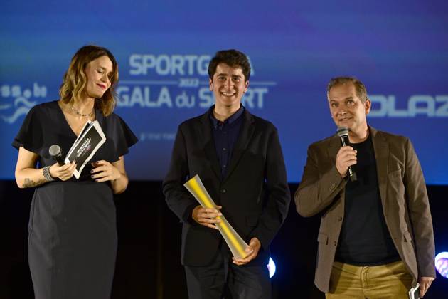 ANTWERPEN, BELGIUM - JANUARY 06 : UIJTDEBROEKS Cian pictured during the annual sports gala awards 2022 on January 6, 2023 in Antwerpen, Belgium, 6 01 2023 ( Sports gala awards 2022 PhotoNews Panoramic 