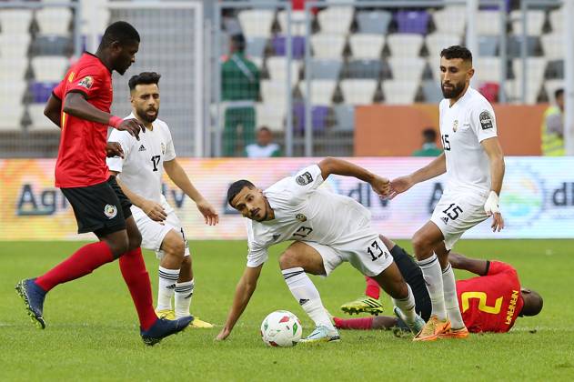 CHAN 2023 In Algeria Libya vs Mozambique, during the group A match of the 7th CHAN-2022 African Nations Championship (postponed to 2023), reserved for local players, at the Nelson Mandela stadium in Algiers, Algeria on January 17, 2023 Algiers Algeria  Copyright: xAPPx originalFilename:app-notitle230117_npB6q.jpg
