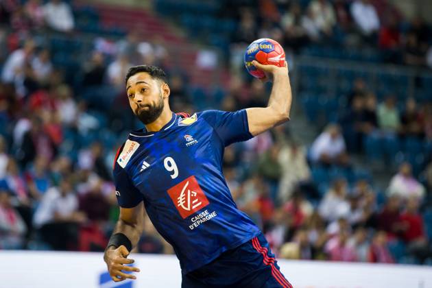 Melvyn Richardson (France) HANDBALL : France vs MontÃ nÃ gro - Championnats du monde 2023 - Cracovie - 01 18 2023 LaurentTheophile Panoramic 