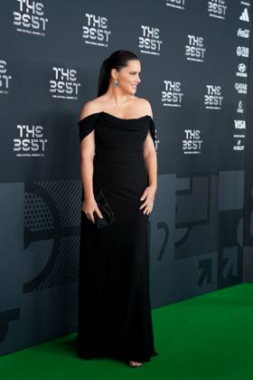 Paris, France, February 27th 2023: Brazilian supermodel Adriana Lima on the green carpet during the The Best FIFA Football Awards 2022 at Salle Pleyel in Paris, France. (Daniela Porcelli SPP) Copyright: xDanielaxPorcellix xSPPx spp-en-DaPoSp-20230227-DP101085