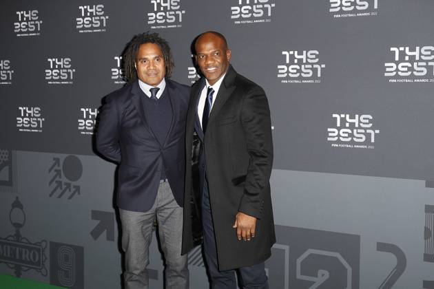 Christian Karembeu FOOTBALL : The Best FIFA Football Awards 2022 - 27 02 2023 MichaelBaucher Panoramic 
