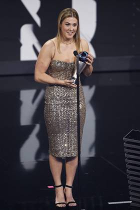 Mary Earps FOOTBALL : The Best FIFA Football Awards 2022 - 27 02 2023 MichaelBaucher Panoramic 