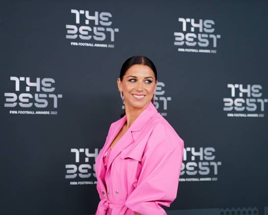 Paris, France, February 27th 2023: USA and San Diego Wave attacker Alex Morgan arrives at the The Best FIFA Football Awards 2022 at Salle Pleyel in Paris, France. (Daniela Porcelli SPP) Copyright: xDanielaxPorcellix xSPPx spp-en-DaPoSp-20230227-DP101630