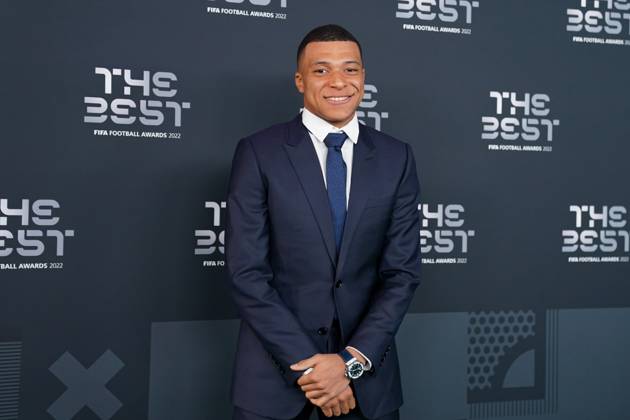 Paris, France, February 27th 2023: France and PSG attacker Kylian MbappÃ arrives at the The Best FIFA Football Awards 2022 at Salle Pleyel in Paris, France. (Daniela Porcelli SPP) Copyright: xDanielaxPorcellix xSPPx spp-en-DaPoSp-20230227-DP101695