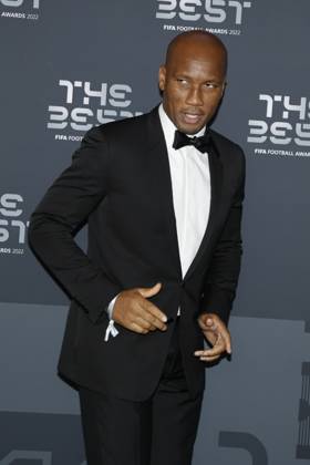 27 Fevrier 2023 : Paris, France : Didier Drogba arrivant la la soirà e des FIFA AWARDS THE BEST 2023 à la Salle Pleyel. (Henri Szwarc Starface) 289106 2023-02-27 Paris France Copyright: xHenrixSwzarcx xStarfacex 0238010409st