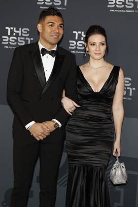 27 Fevrier 2023 : Paris, France : Casemiro joueur brÃ silien arrivant la la soirÃ e des FIFA AWARDS THE BEST 2023 Ã la Salle Pleyel. (Henri Szwarc Starface) 289106 2023-02-27 Paris France  Copyright: xHenrixSwzarcx xStarfacex 0238010477st