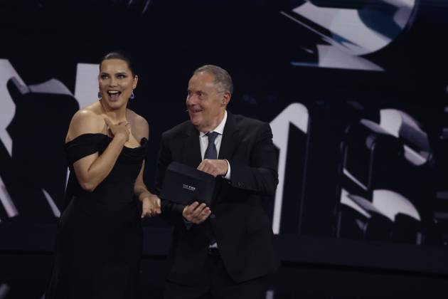 27 Fevrier 2023 : Paris, France : Adriana Lima lors de la remise desTrophÃ es des FIFA AWARDS THE BEST 2022 Ã la Salle Pleyel. (Henri Szwarc Starface) 289107 2023-02-27 Paris France  Copyright: xHenrixSwzarcx xStarfacex 0238010950st