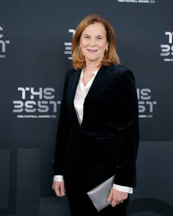 Paris, France, February 27th 2023: Jill Ellis (former USA Women s national team, Nationalteam football coach) on the green carpet during the The Best FIFA Football Awards 2022 at Salle Pleyel in Paris, France. (Daniela Porcelli SPP) Copyright: xDanielaxPorcellix xSPPx spp-en-DaPoSp-20230227-DP100916
