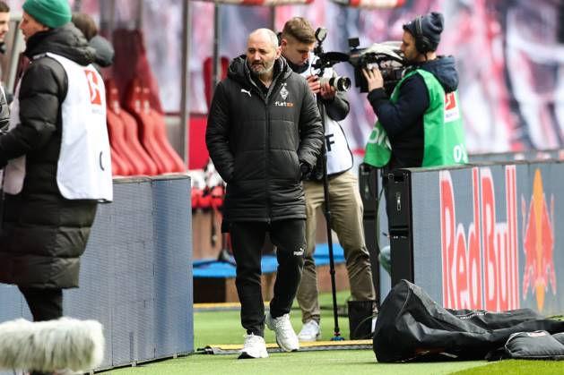 Co-Trainer Oliver Neuville (Borussia Mönchengladbach) - 1. Fussball Bundesliga Saison 2022-2023 Punktspiel RB Leipzig vs. Borussia Mönchengladbach in der Red Bull Arena in Leipzig - Fussball,Deutschland,Mann,Männer,11.03.2023