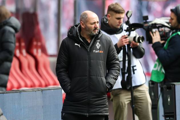 Co-Trainer Oliver Neuville (Borussia Mönchengladbach) - 1. Fussball Bundesliga Saison 2022-2023 Punktspiel RB Leipzig vs. Borussia Mönchengladbach in der Red Bull Arena in Leipzig - Fussball,Deutschland,Mann,Männer,11.03.2023