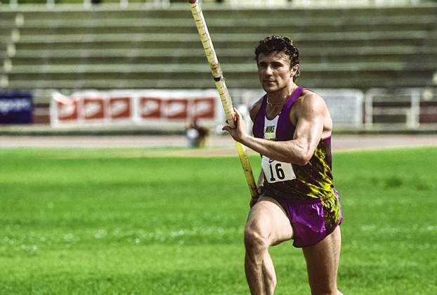 RECORD DATE NOT STATED Track and Field Sergey Bubka Sergey Bubka (URS) during a photo shoot for Nike International Athletics in the Olympic Stadium,Estadi Olimpic Lluis Companys, Barcelona, Spain 1991 Barcelona Olympic Stadium, Estadi Olimpic Spain Copyright: xPaulxJ.xSutton DUOMO PCNx TF9101 071053
