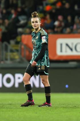 Fussball, UEFA Länderspiel Saison 2022 2023 Freundschaftsspiel Niederlande - Deutschland 07.04.2023, Fortuna Sittard Stadion Lina Magull (Deutschland, 20) Sittard Fortuna-Sittard-Stadion Niederlande