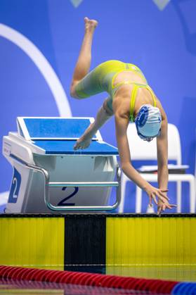 Schwimmen Berlin 11.05.2023 Paraschwimmen Para Schwimmen IDM 2023 Tabea Teschauer (GER)