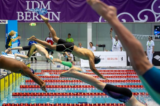 Schwimmen Berlin 11.05.2023 Paraschwimmen Para Schwimmen IDM 2023 Start Feature