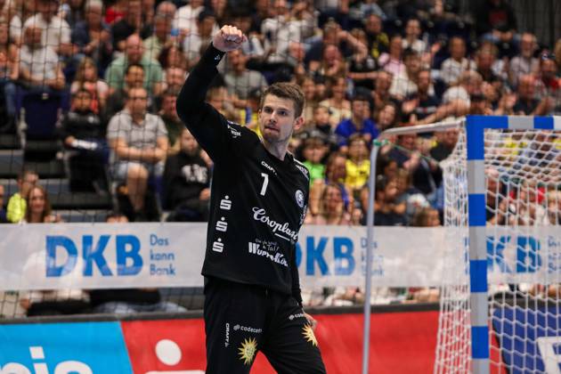 1. Bundesliga Handball Bergischer HC gegen Füchse Berlin, 14.05.2023 Christopher Rudeck ( 1 Bergischer HC) - 1. Bundesliga Handball Bergischer HC gegen Füchse Berlin 14.05.2023 in Düsseldorf. Copyright: xBEAUTIFULxSPORTS KennyxBeelex