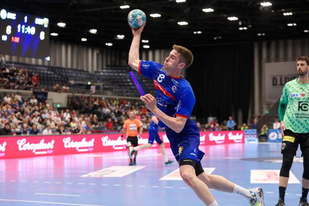 1. Bundesliga Handball Bergischer HC gegen Füchse Berlin, 14.05.2023 Tim Nothdurft ( 8 Bergischer HC) - 1. Bundesliga Handball Bergischer HC gegen Füchse Berlin 14.05.2023 in Düsseldorf. Copyright: xBEAUTIFULxSPORTS KennyxBeelex