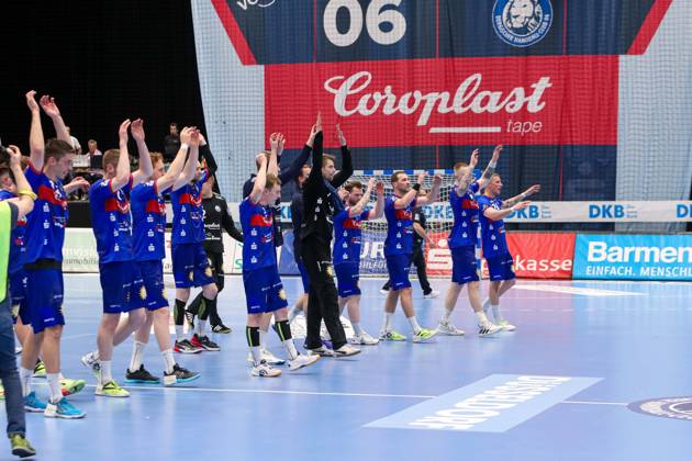 1. Bundesliga Handball Bergischer HC gegen Füchse Berlin, 14.05.2023 Der BHC gewinnt gegen die Fuechse Berlin - 1. Bundesliga Handball Bergischer HC gegen Füchse Berlin 14.05.2023 in Düsseldorf. Copyright: xBEAUTIFULxSPORTS KennyxBeelex