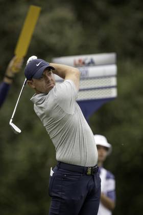 June 13, 2023, Los Angeles, California, USA: Golfer Rory Mcllroy during a practice round for the 2023 US Open on June 13 at the Los Angeles Country Club. Los Angeles USA - ZUMAh234 20230613_zsp_h234_010 Copyright: xMarkxEdwardxHarrisx